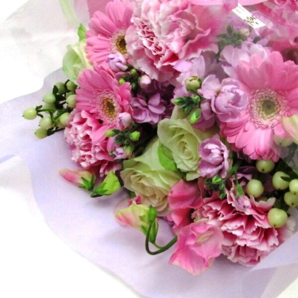 おまかせピンクの花束 Pinkish Long Stemmed Bouquet